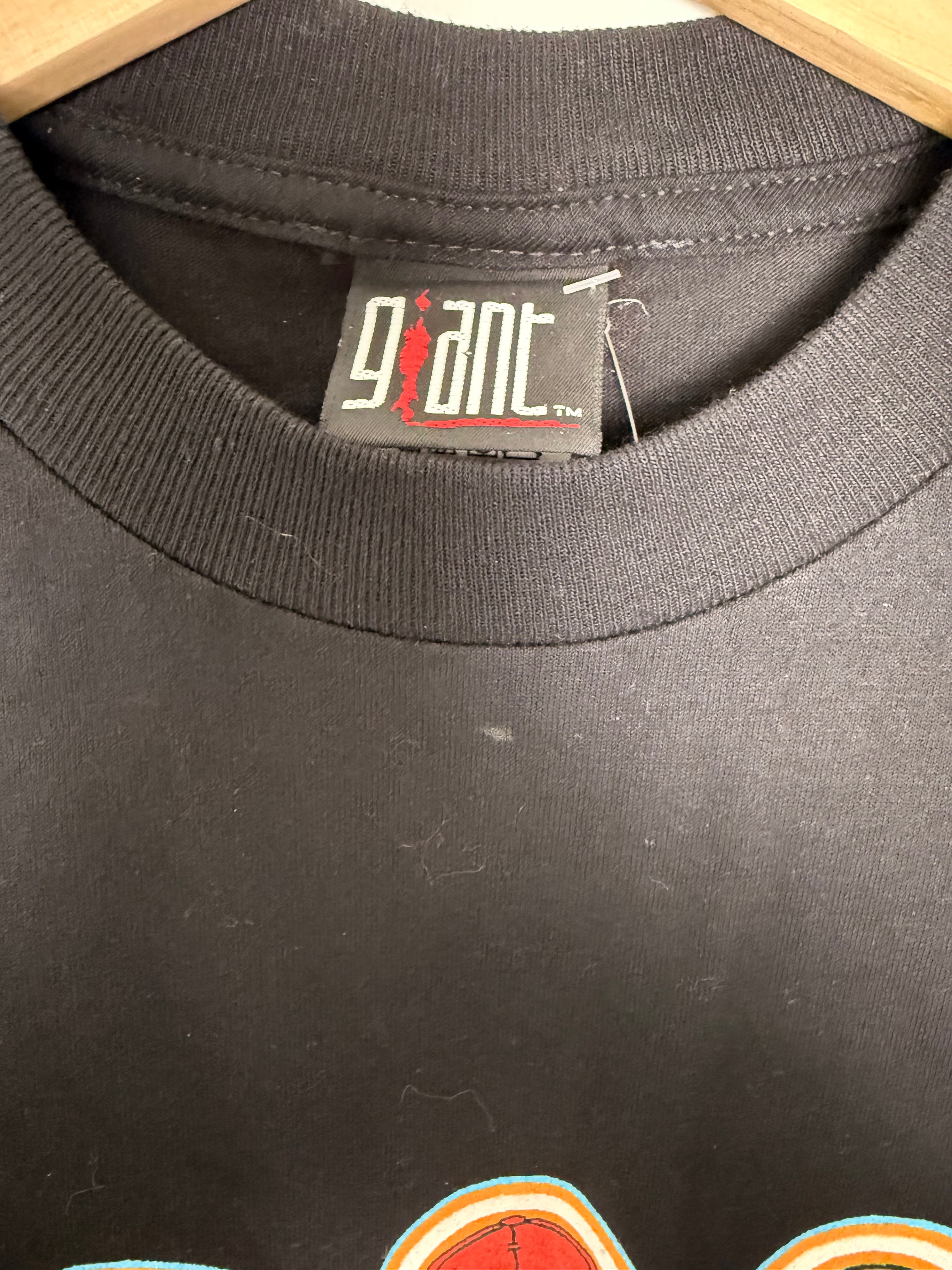 Vintage Limp Bizkit Black T-Shirt with Orange Logo