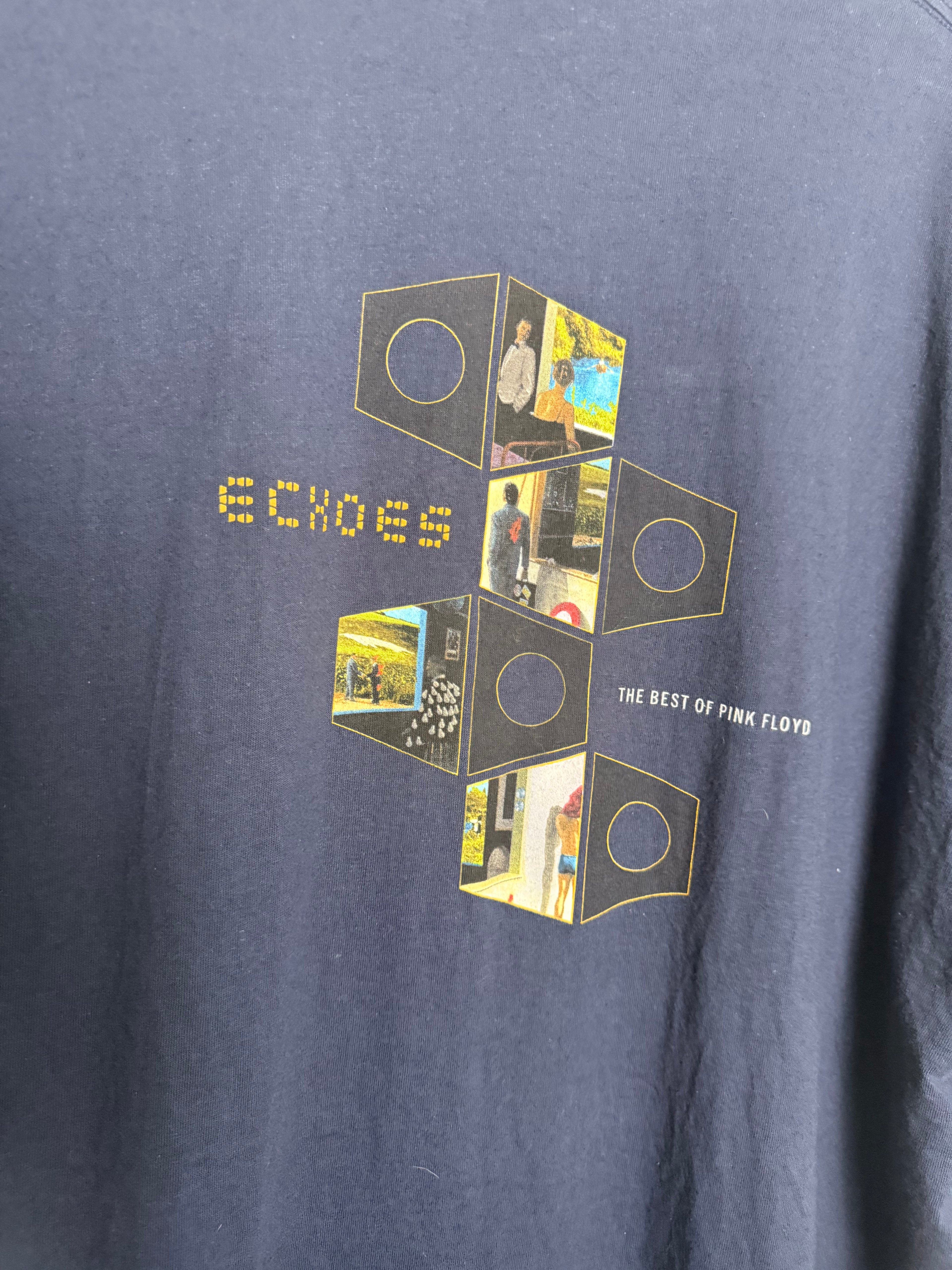 Officially Licensed Pink Floyd Echoes Album Montage T-Shirt